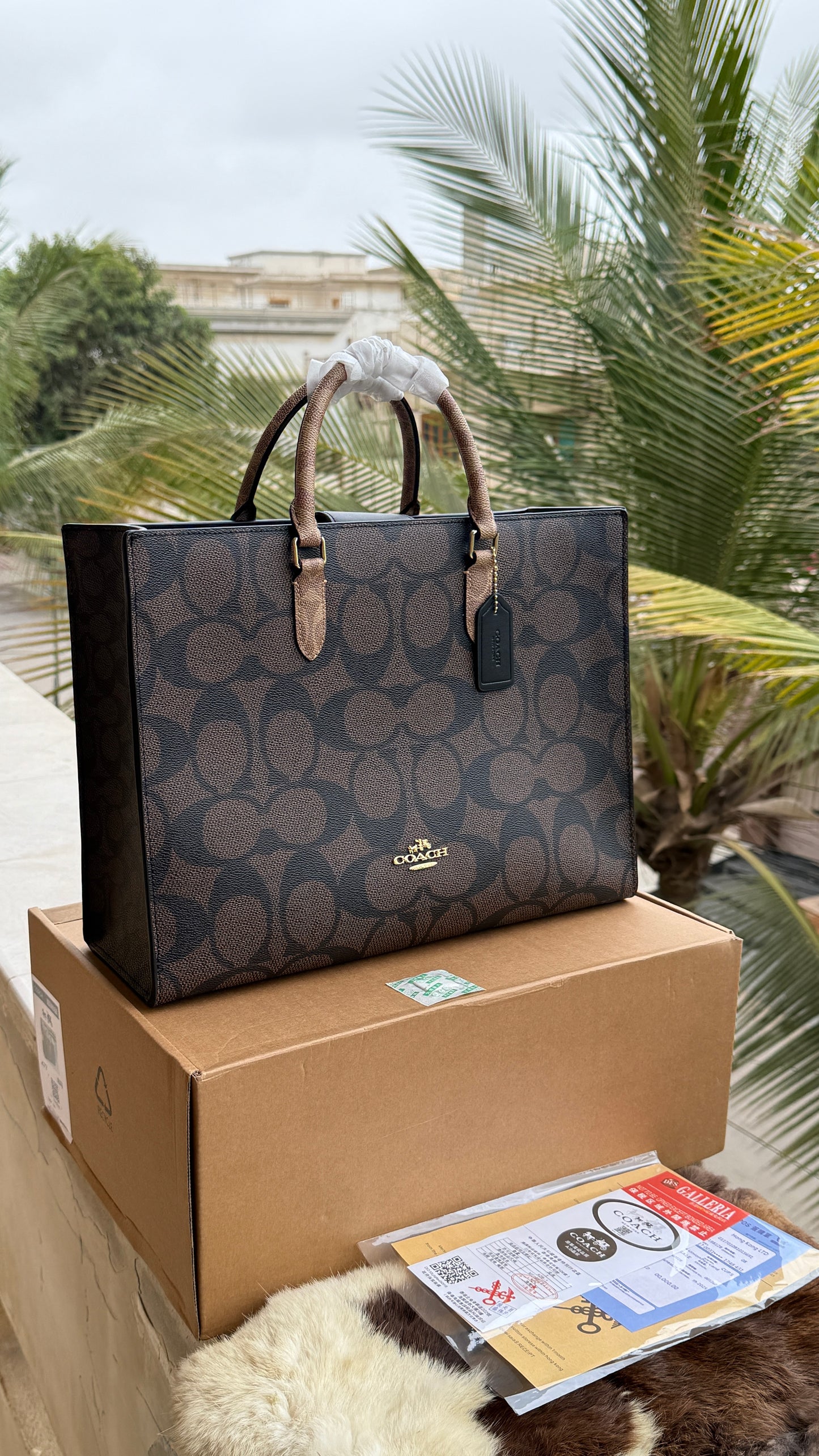 Coach Maggie Tote Bag-Master Series-With Box