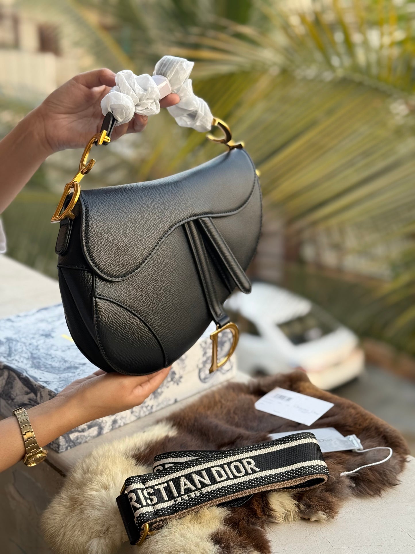 Christian Dior Saddle Bag-Master Plus Series-Box Packaging Include