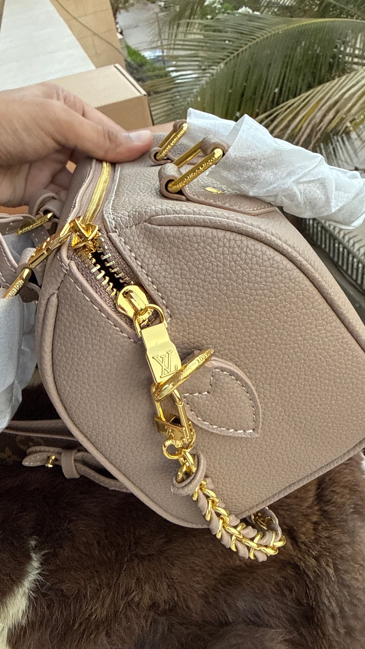 Louis Vuitton Speedy Nano-AAA Series-double Folding box