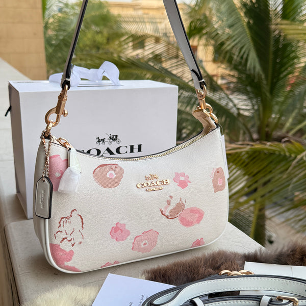 Coach Teri Hobo Japanese Floral Print-Master Plus Series-folding box packaging.