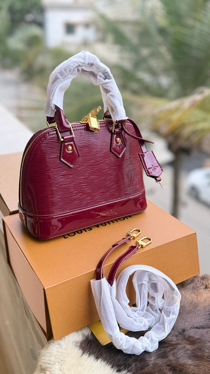 Louis Vuitton Electric Epi Alma BB handbag-Double box-Master Plus Series