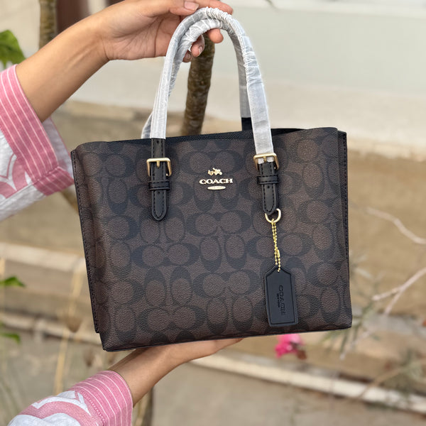 Coach MOLLIE 25 Tote Bag-With Box-Master Plus Series.