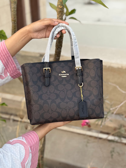 Coach MOLLIE 25 Tote Bag-With Box-Master Plus Series.