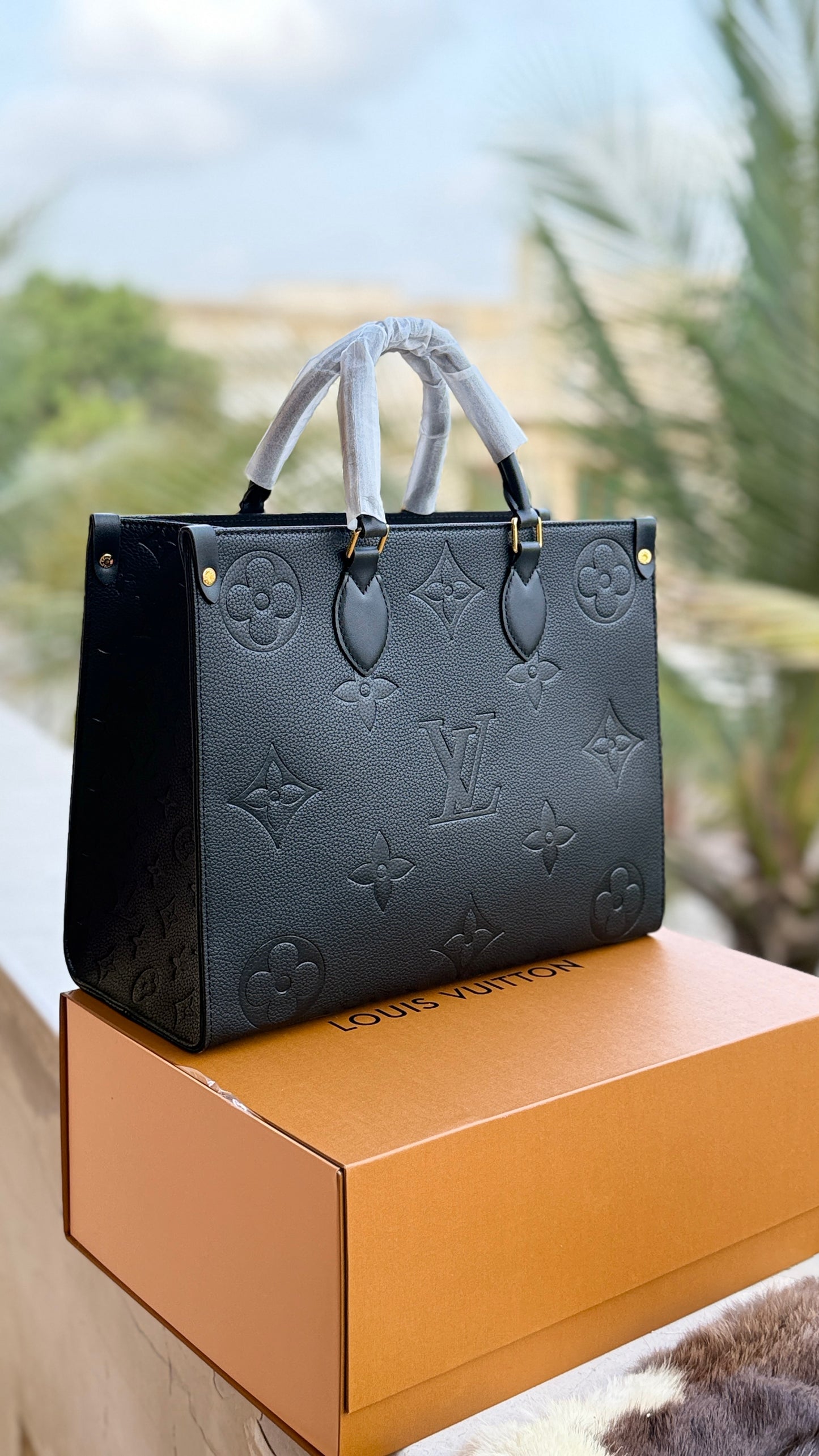 Louis Vuitton On The Go Tote With Double Box-Master Plus Series