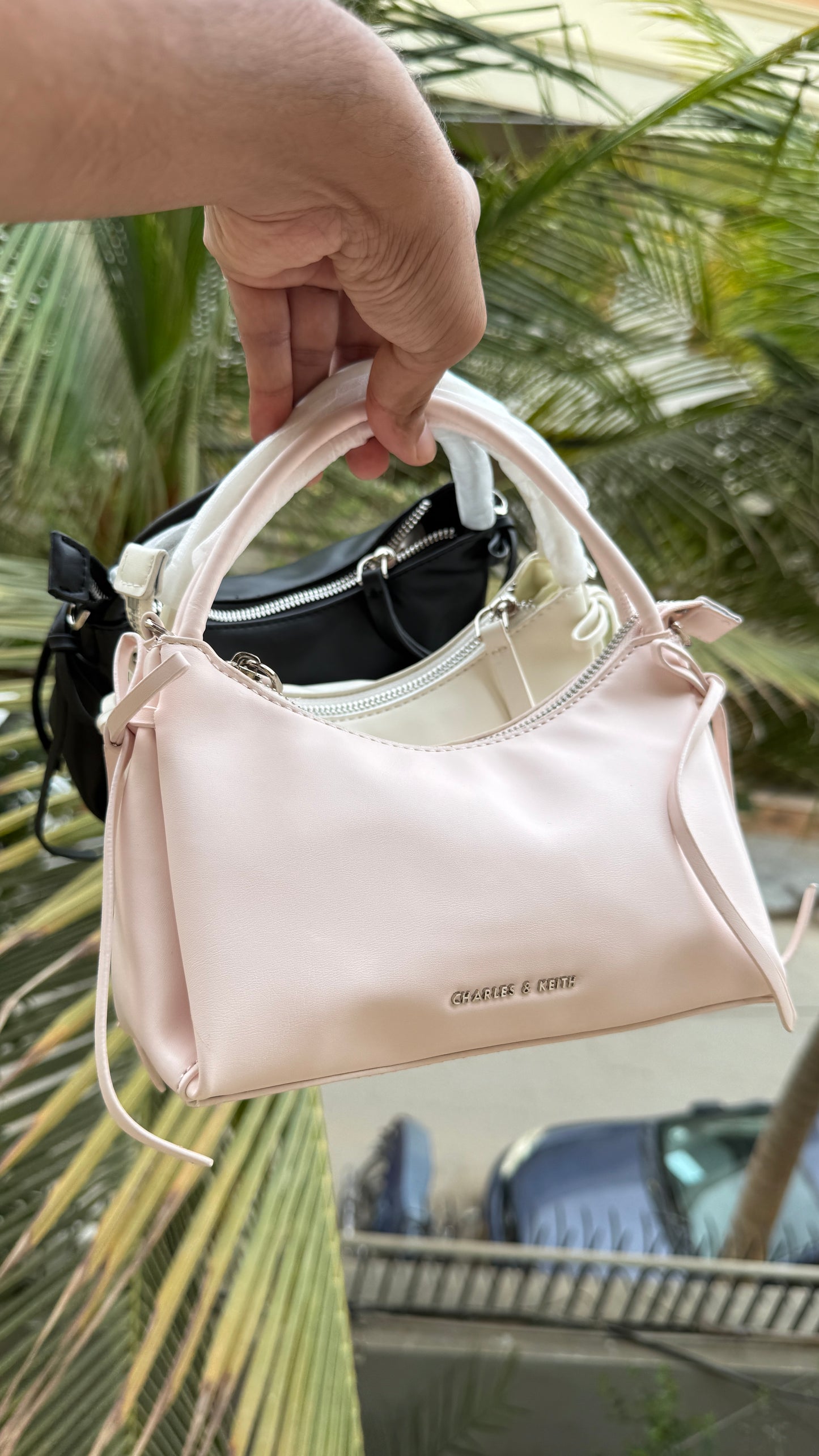 Charles & Keith Hazel Bow Top Handle Bag-Master Plus Series