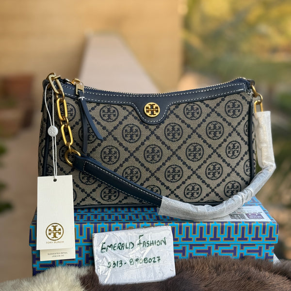 Tory Burch! T Monogram Studio bag- Master series With Box