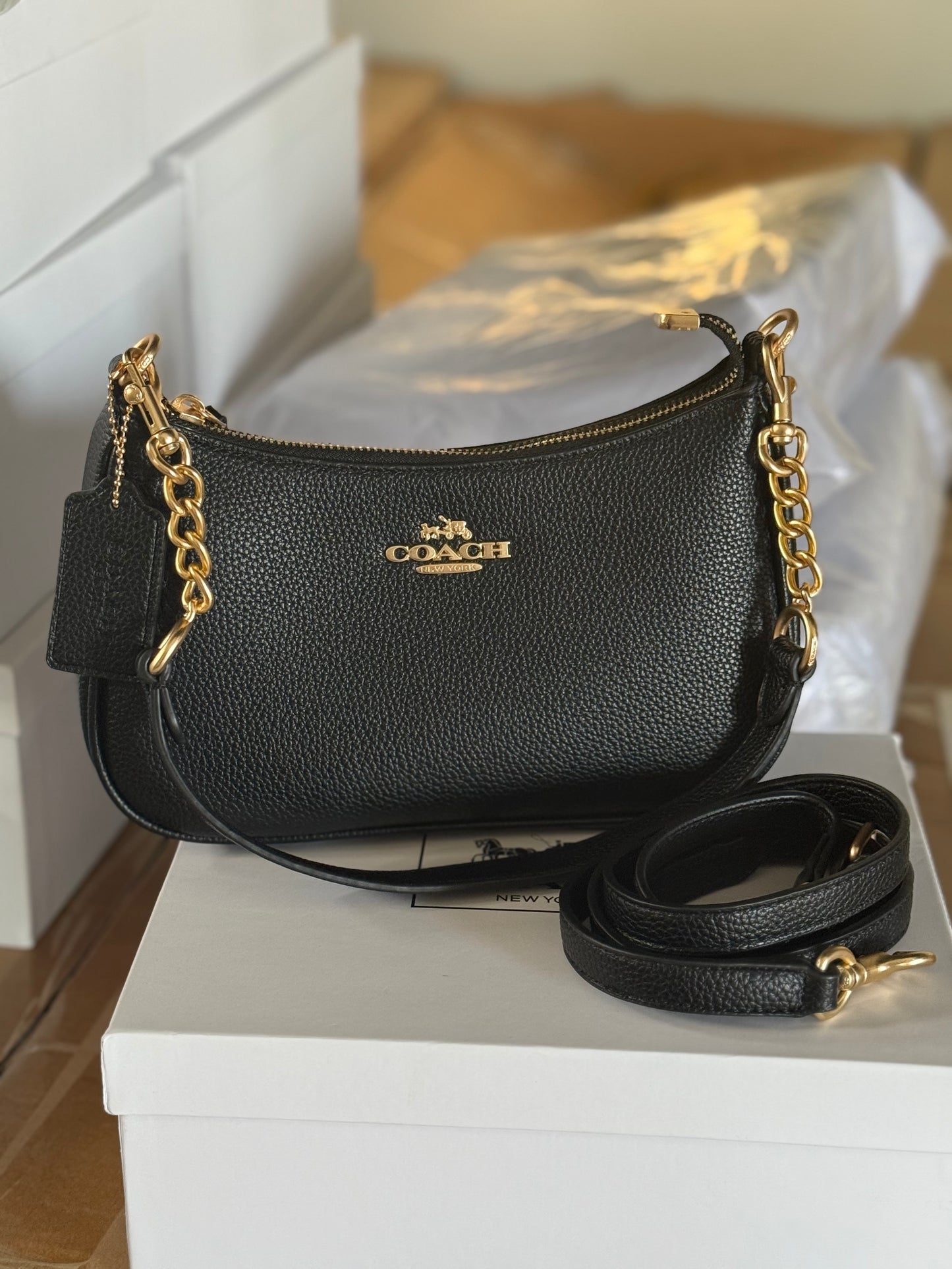 Coach Teri Hobo bag-With box-Master Series