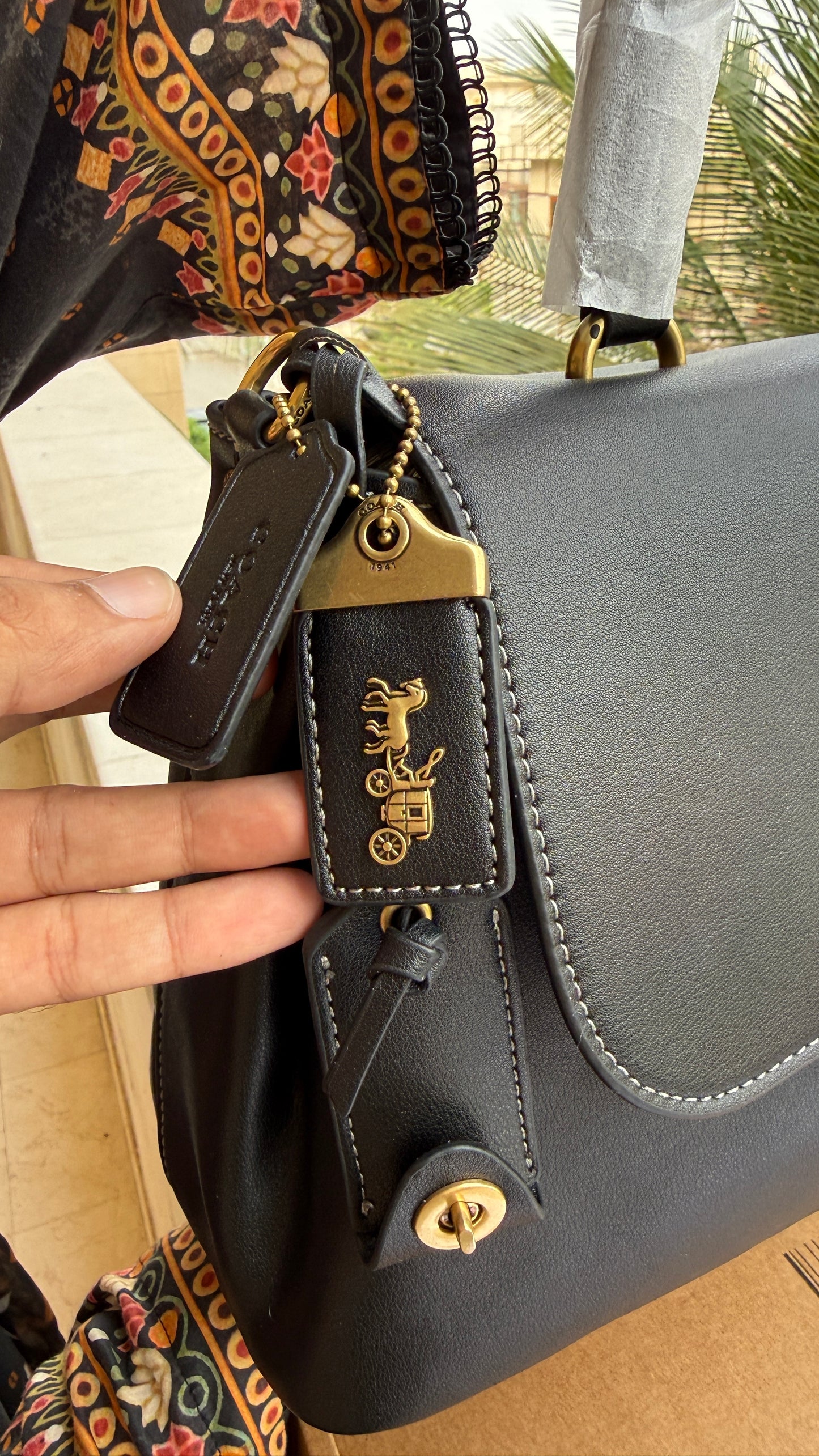 Coach Slouchy Rogue Top Handle bag-Master Plus Series.