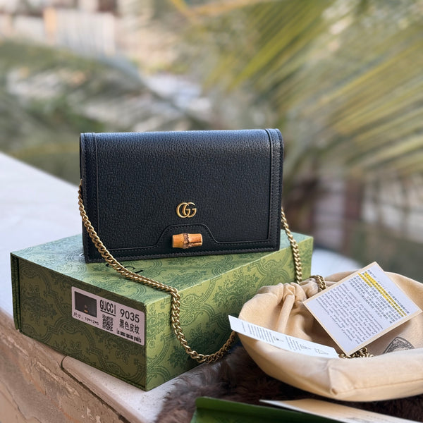 Gucci Diana Messenger Bag-Master Plus Series-Folding Box Packaging included.