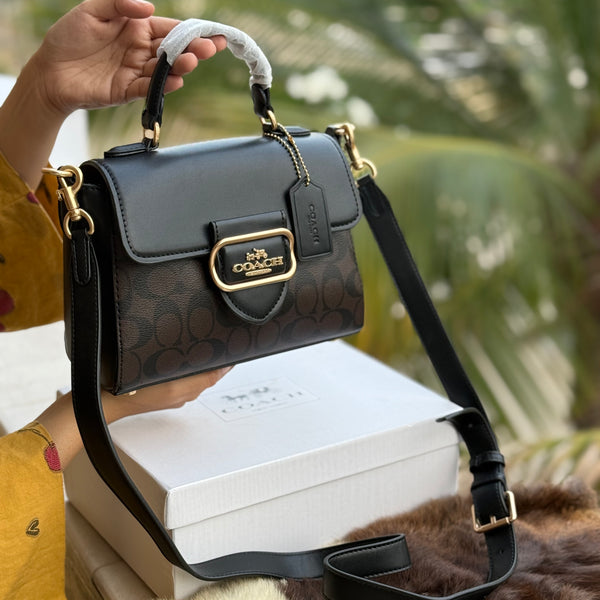 Coach Morgan Sqaure Top Handle With Box-Master Plus Series