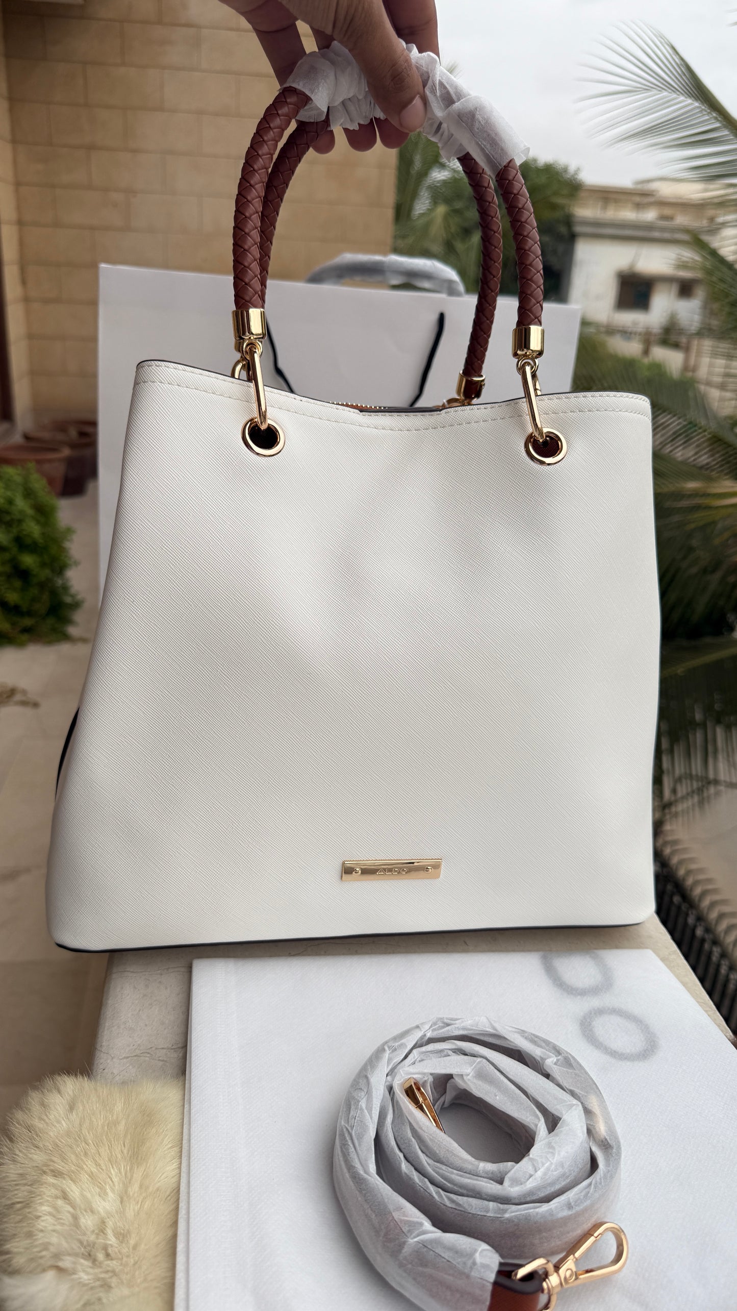 Aldo Lothycan Satchel-Master Series.
