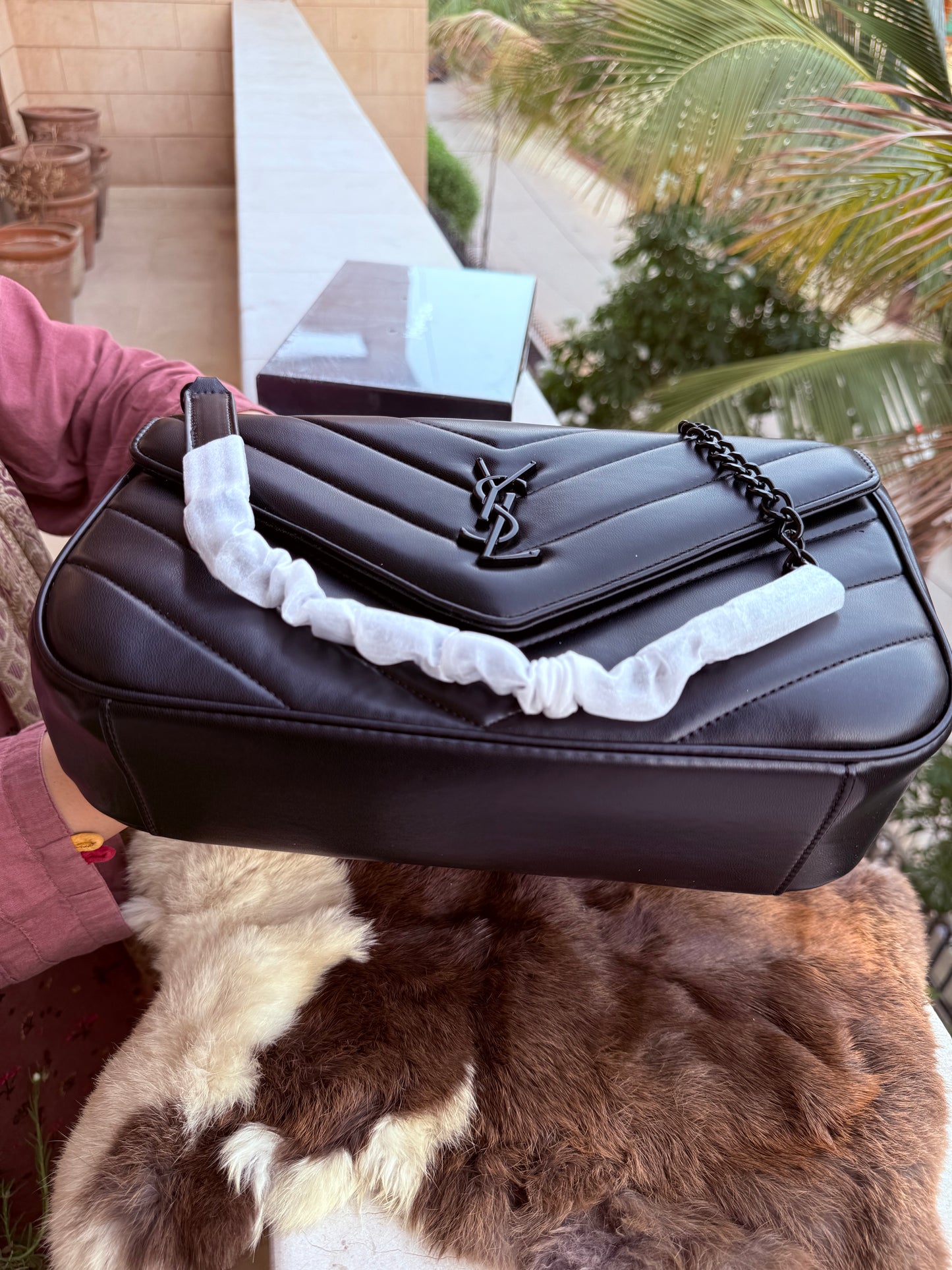 YSL Loulou Master Series With Box Full Black ( Master Series )