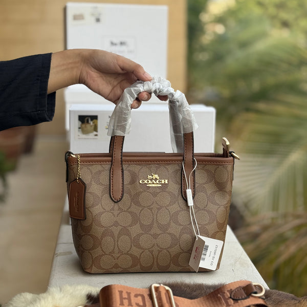 Coach City Mini Tote-Master Plus Quality-With Box