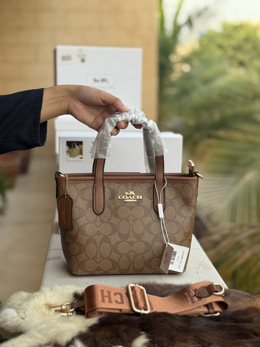 Coach City Mini Tote-Master Plus Quality-With Box