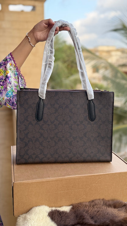 Coach Nina tote Folding Box Packing Master Plus series.
