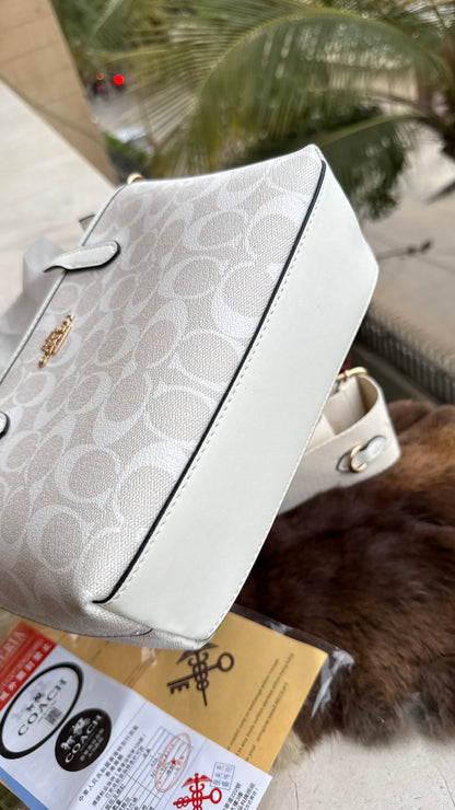 Coach City Mini Tote Bag-With Wallet & Charm Chain-Box Included-Master Plus Series.