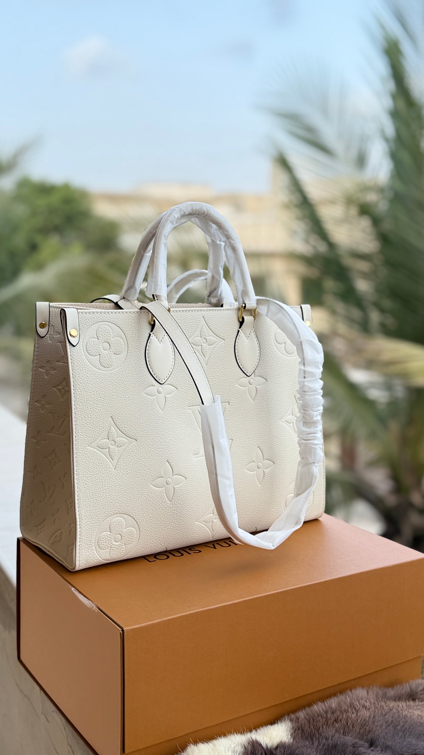 Louis Vuitton On The Go Tote With Double Box-Master Plus Series