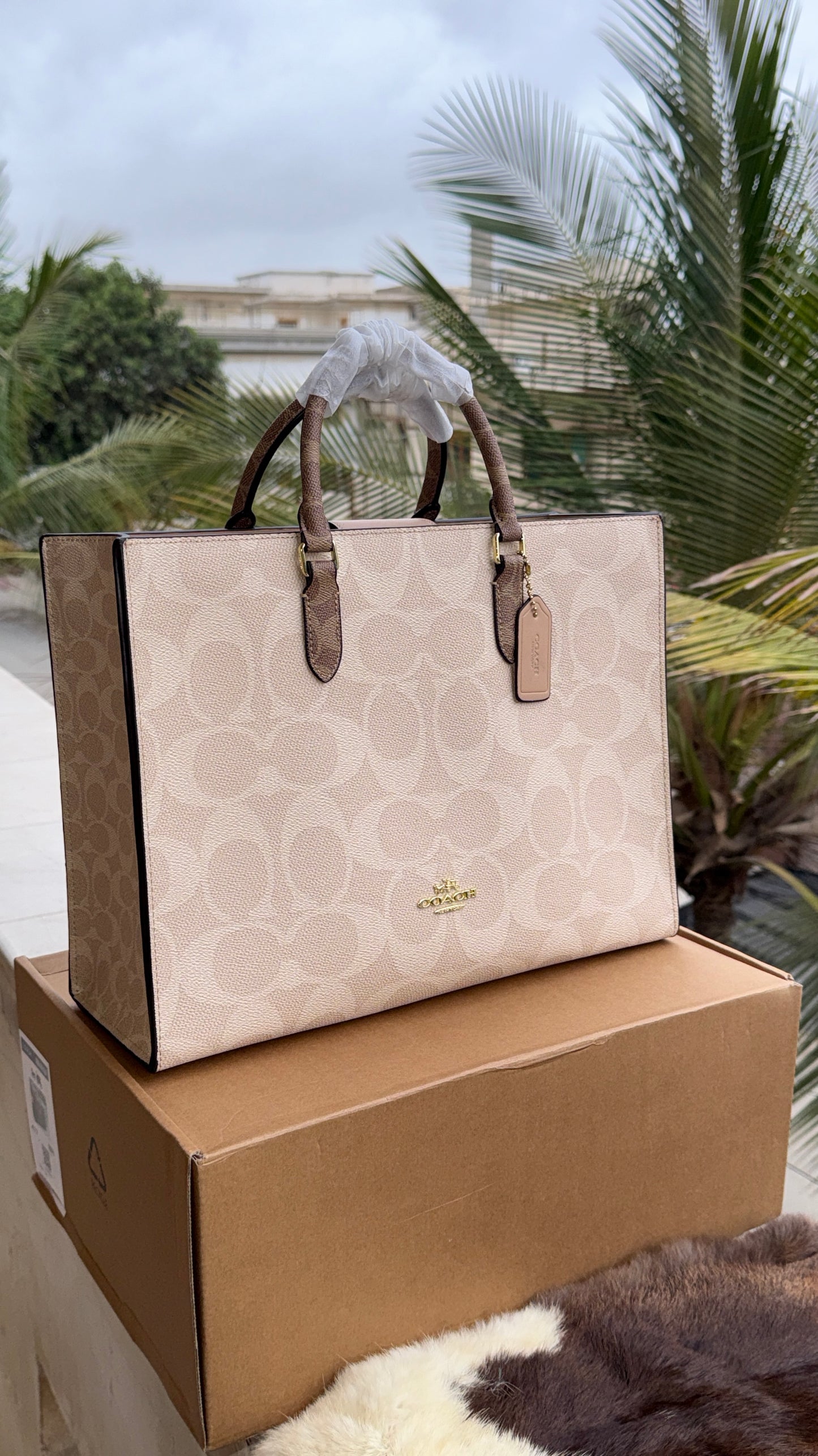 Coach Maggie Tote Bag-Master Series-With Box