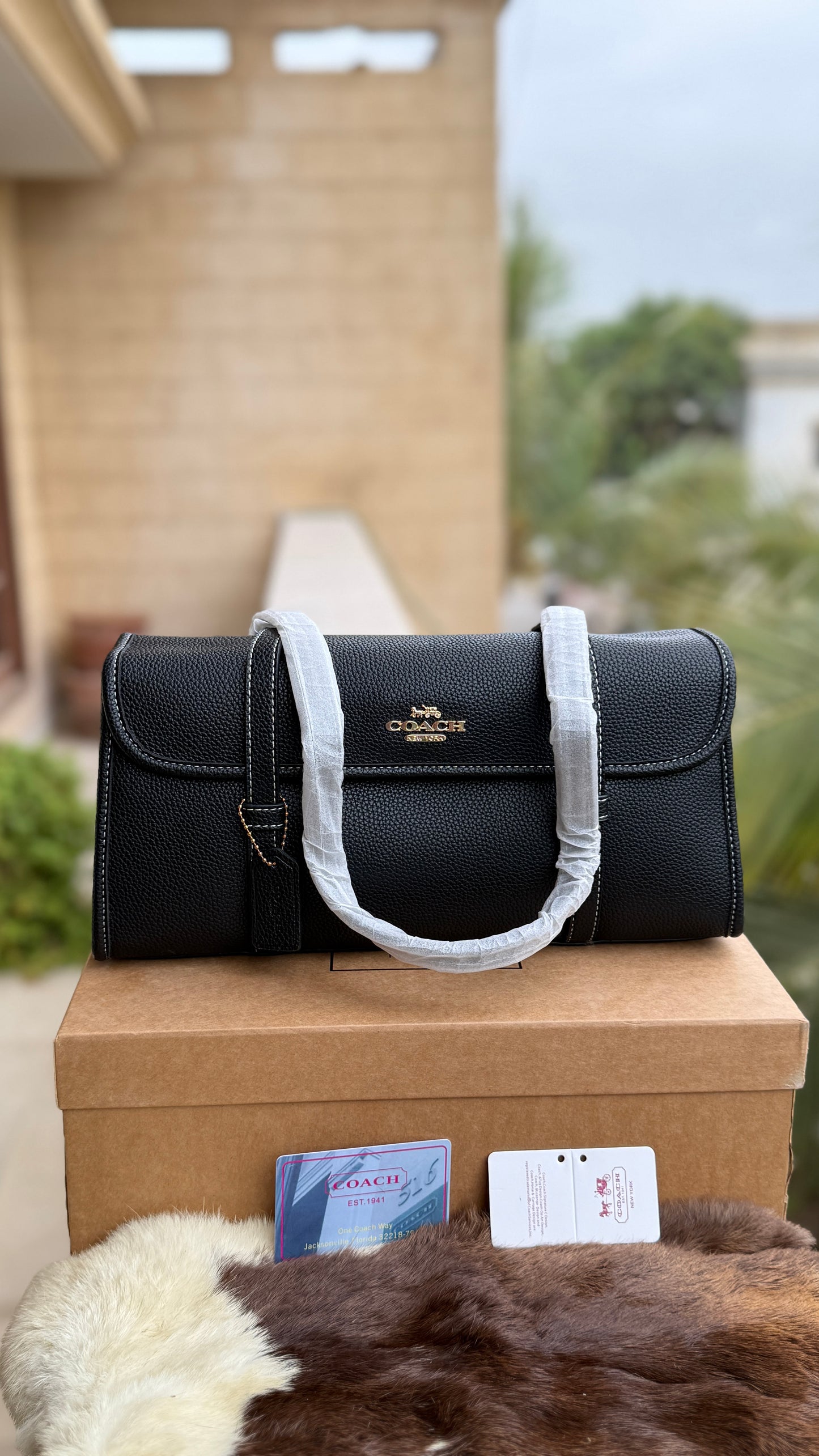 Coach Bridget Shoulder Flap Bag-Master Plus Series-With Box