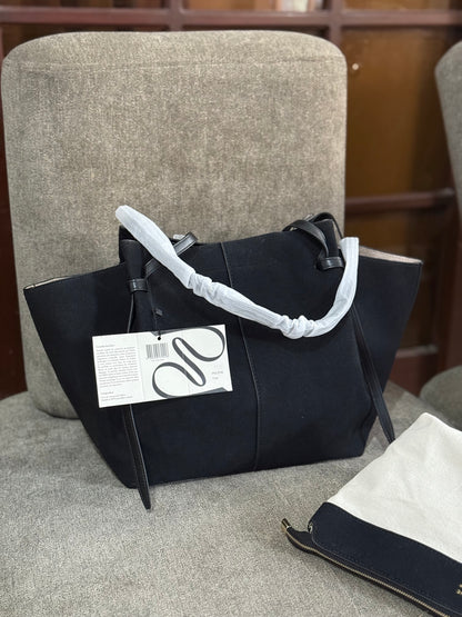 Polène Cyme Large tote bag suede-Master Series-Same as original.