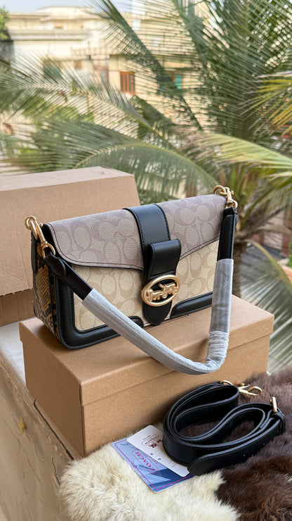 Coach Georgie Shoulder Bag-Double Folding Box-Master Plus Series