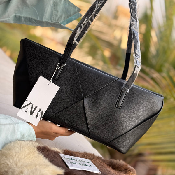 ZARA Woven Elongated Handbag-Master Series Exceptional Quality