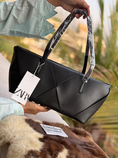 ZARA Woven Elongated Handbag-Master Series Exceptional Quality