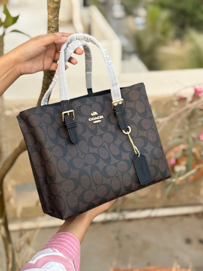 Coach MOLLIE 25 Tote Bag-With Box-Master Plus Series.