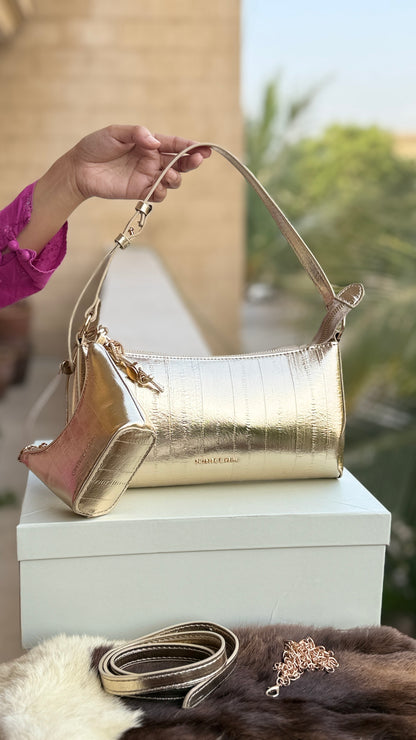 Charles & Keith Shoulder With Micro Bag-With box-Master Series.