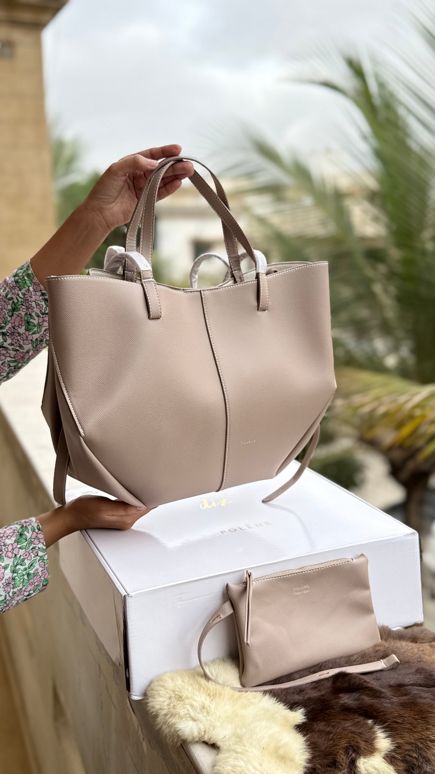 Polène Cyme Textured Edition! AAA-Top Quality With Folding Box.