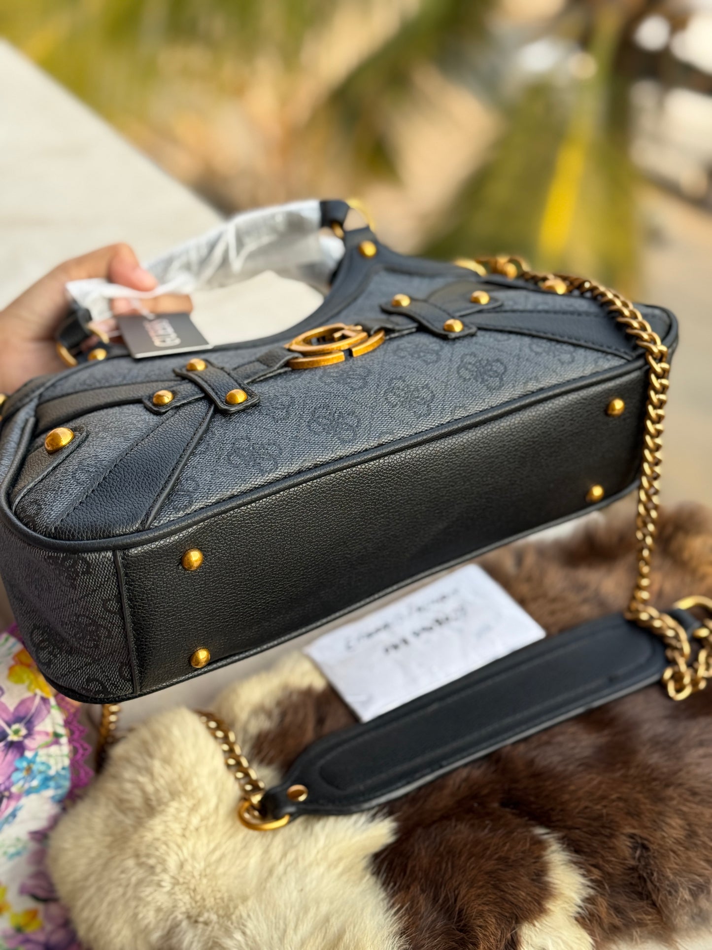 GUESS Mintha Satchel handbag-Master Series-Same as original