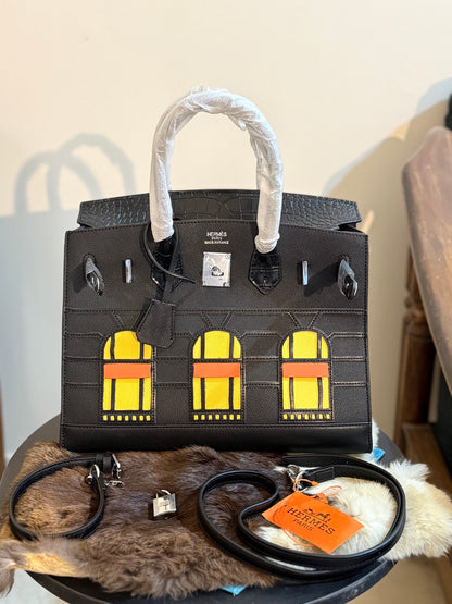 Hermès Birkin Faubourg Sellier-Midnight Black