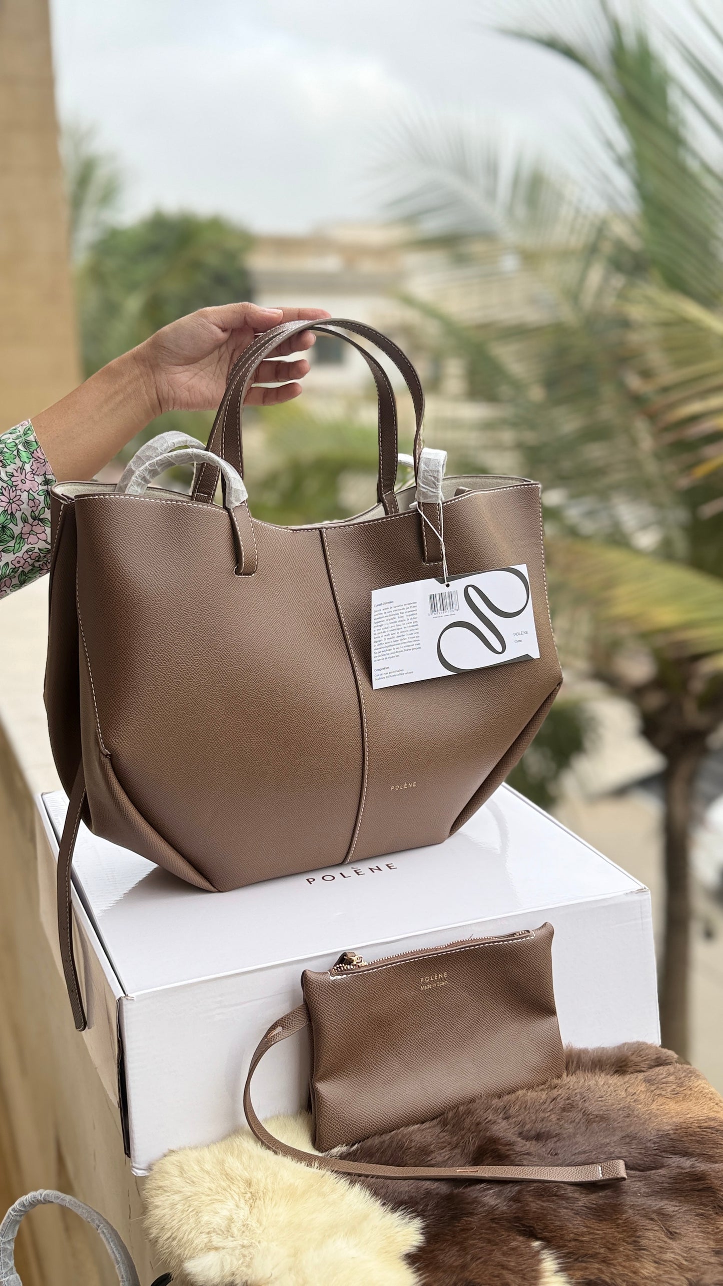 Polène Cyme Textured Edition! AAA-Top Quality With Folding Box.
