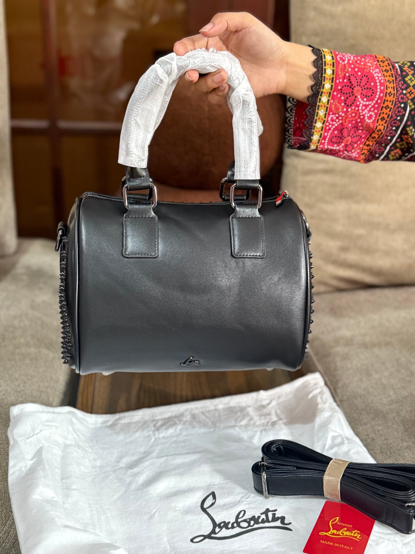 Christian Louboutin Paloma medium top handle-Master Series-Same as original