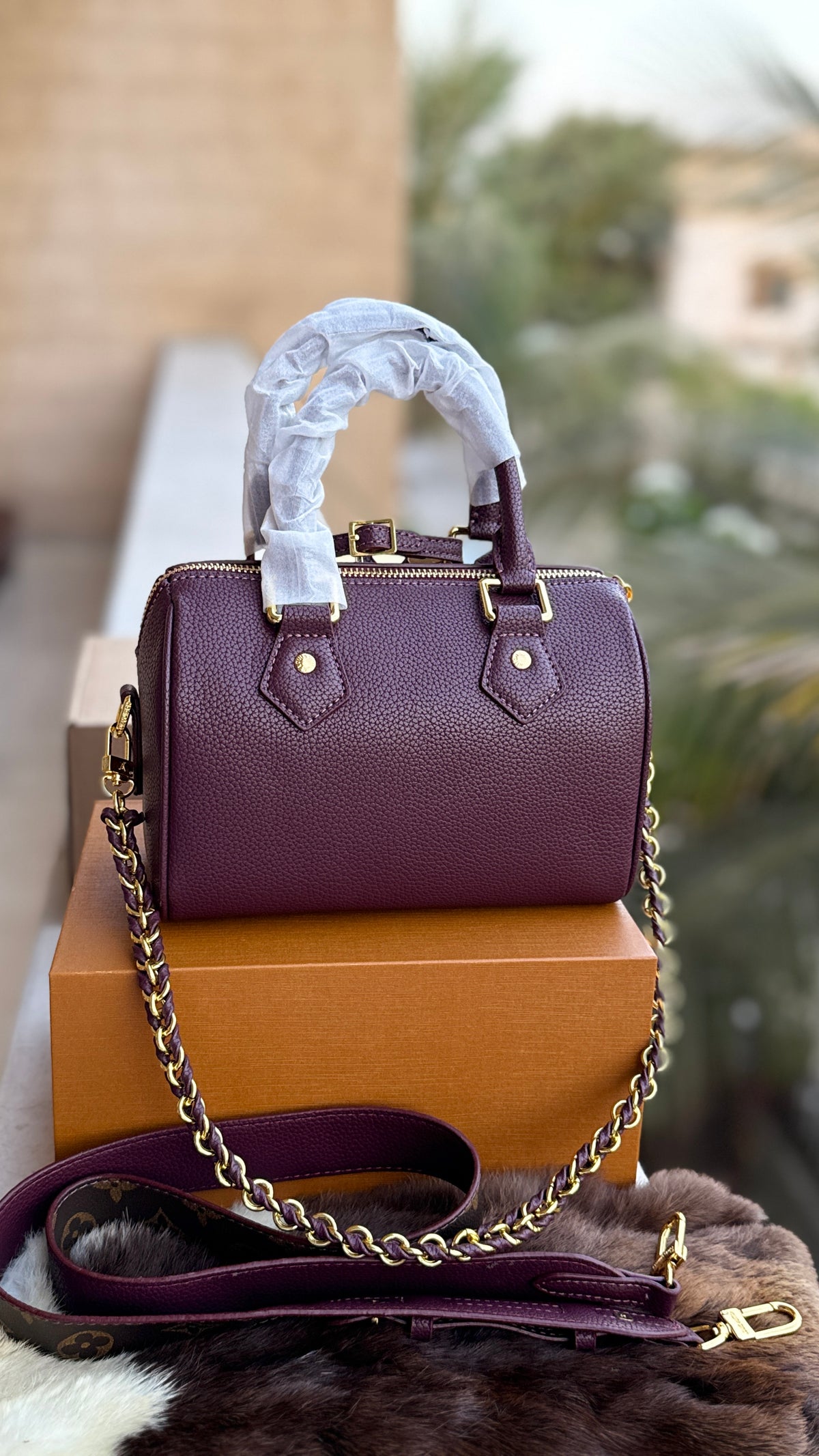 Louis Vuitton Speedy Nano-AAA Series-double Folding box