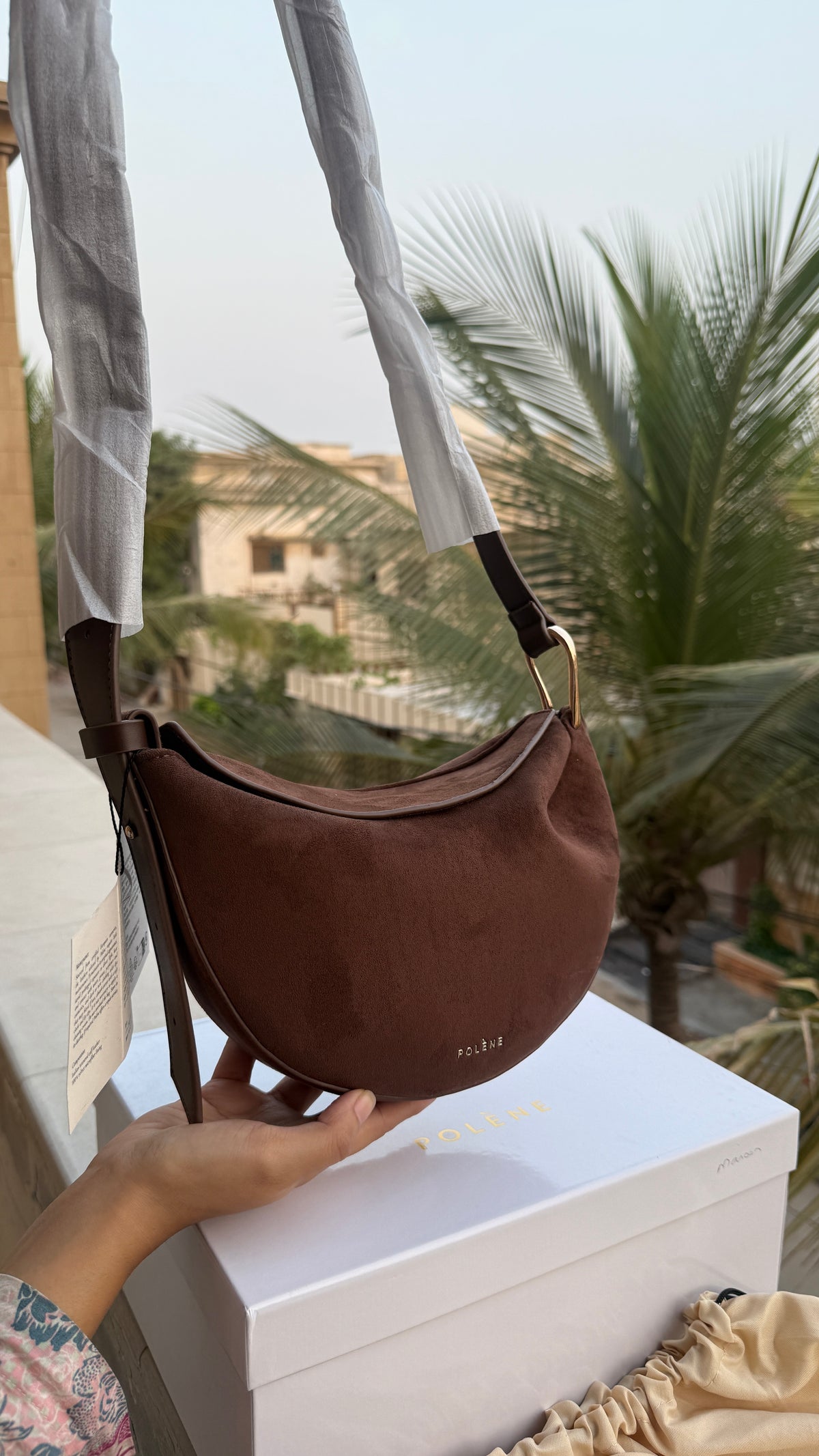 Polène Tonca Suede-Master Plus Series with box