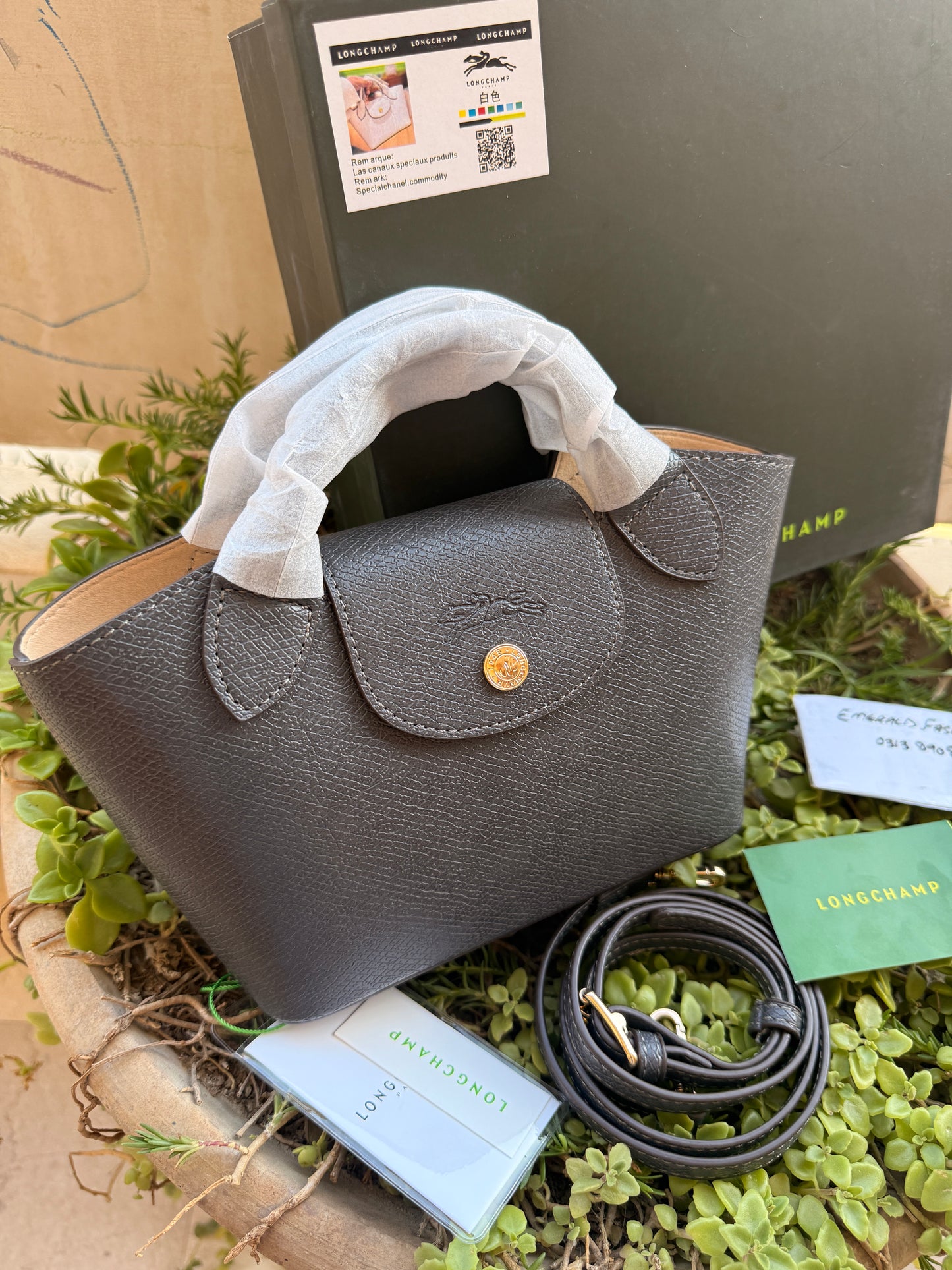 Long Champ ÉPURE XS Tote-Master Plus Series-Same as original-With Box