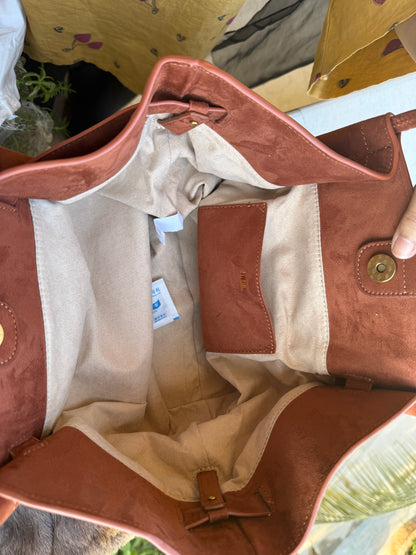 JW PEI Hana Medium Suede Tote Bag-Same as original-Master Series