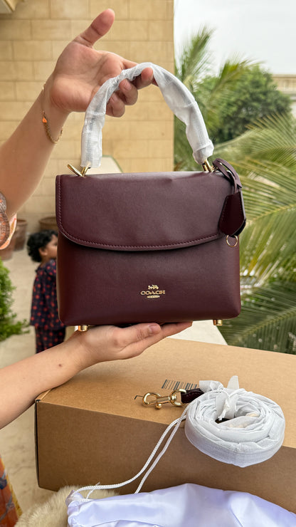 Coach Emory Top Handle Bag-Folding Box-Master Plus
