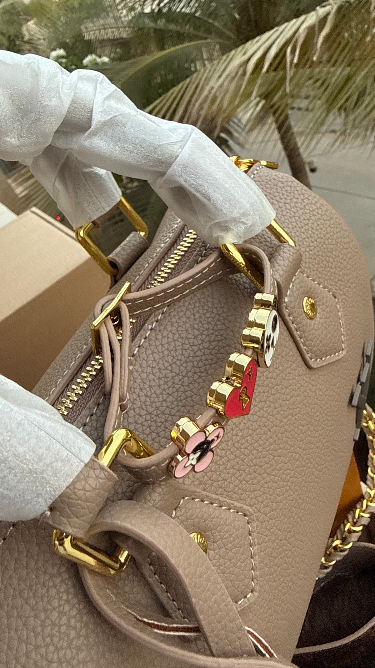 Louis Vuitton Speedy Nano-AAA Series-double Folding box