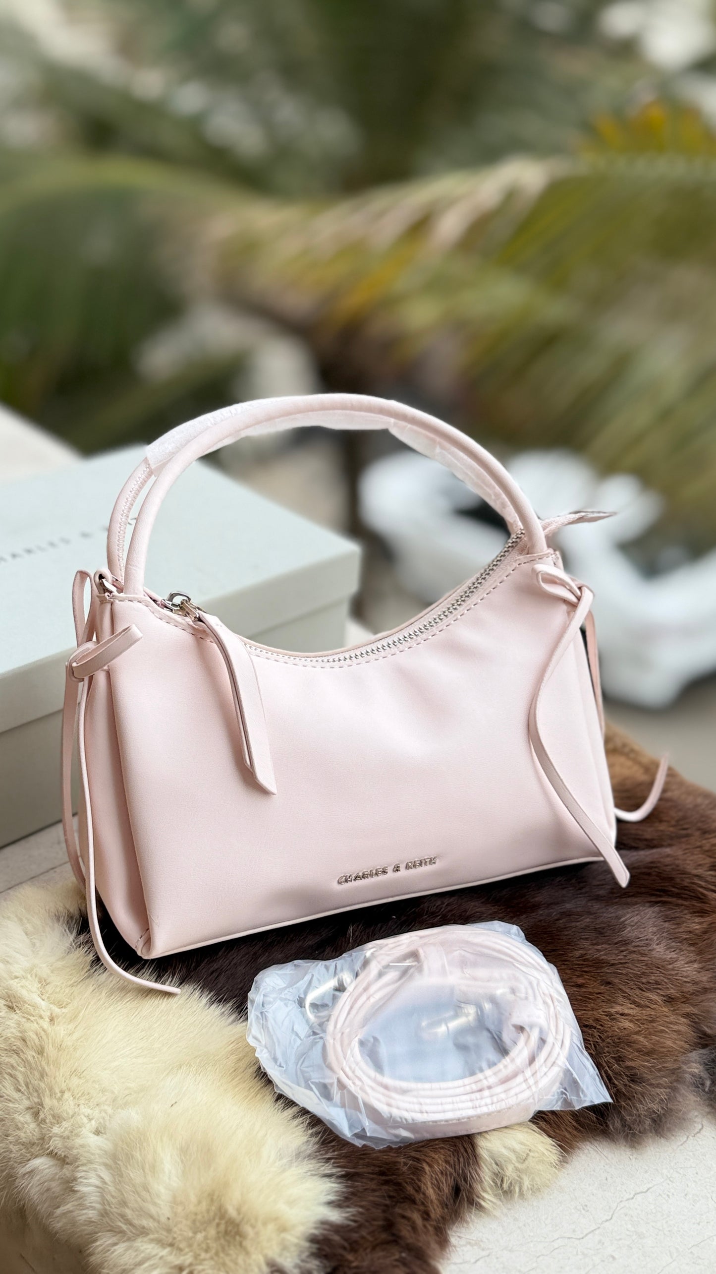 Charles & Keith Hazel Bow Top Handle Bag-Master Plus Series