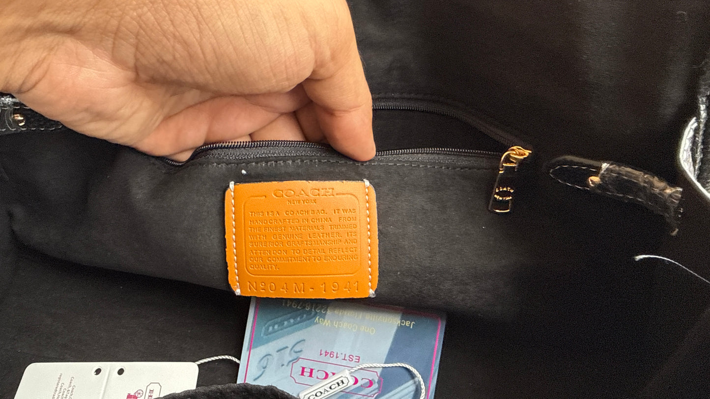 Coach Bridget Shoulder Flap Bag-Master Plus Series-With Box