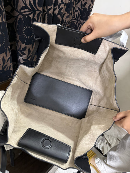 Polène Cyme Large tote bag suede-Master Series-Same as original.