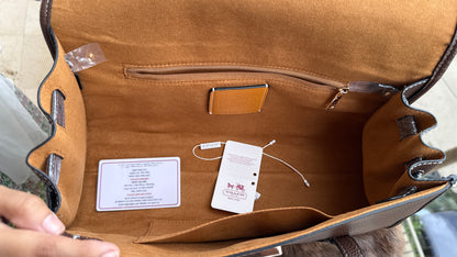 Coach Bridget Shoulder Flap Bag-Master Plus Series-With Box