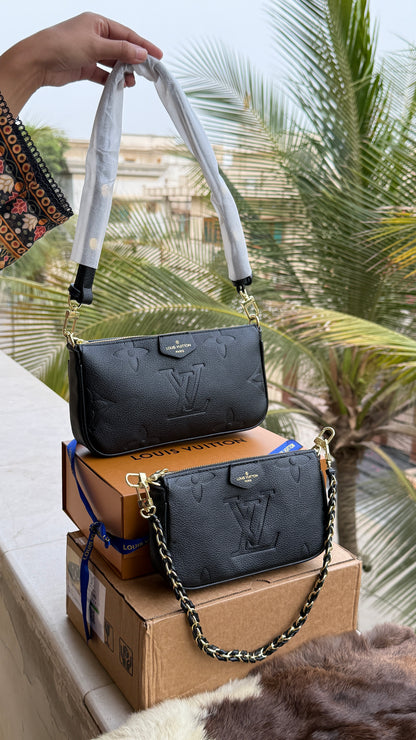 Louis Vuitton Multi Pochette Accessoires bag-Double Folding box-Master Series