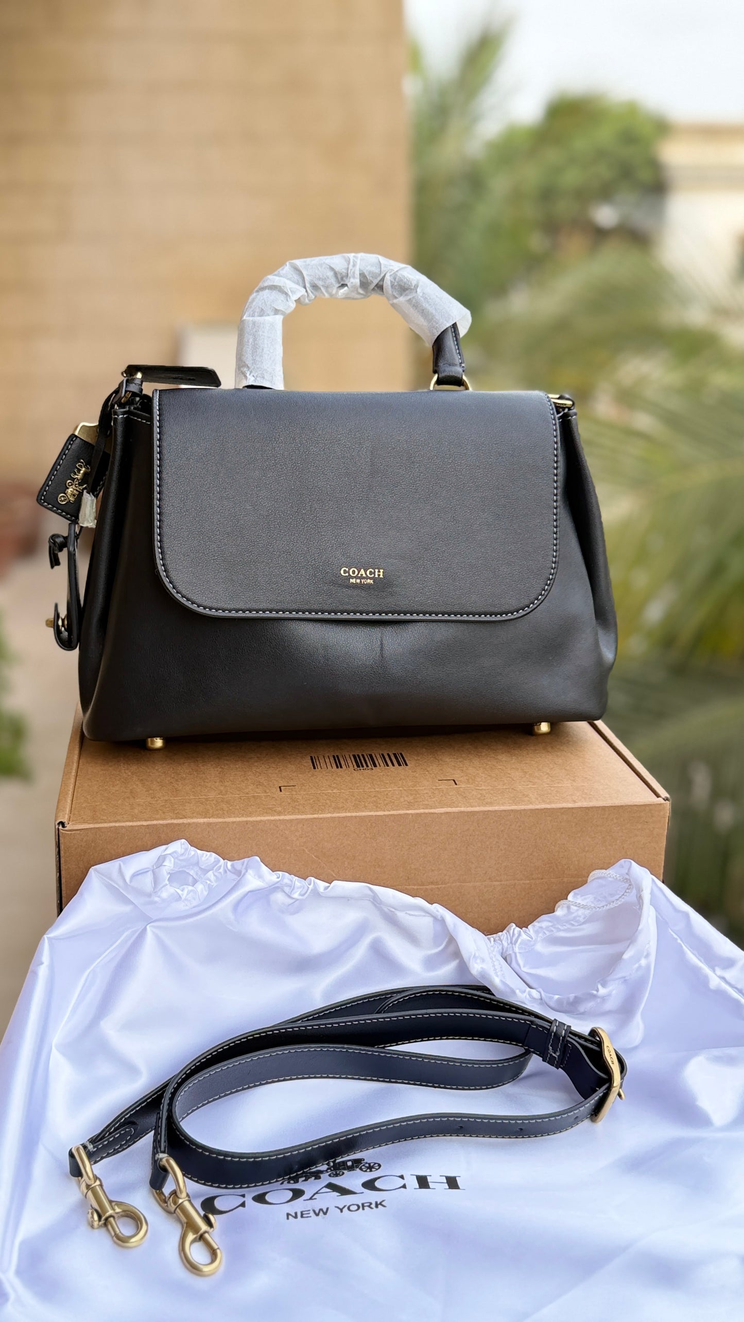 Coach Slouchy Rogue Top Handle bag-Master Plus Series.