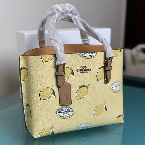 Coach Mollie 25 Tote Bag-Master Series With Box Packaging.