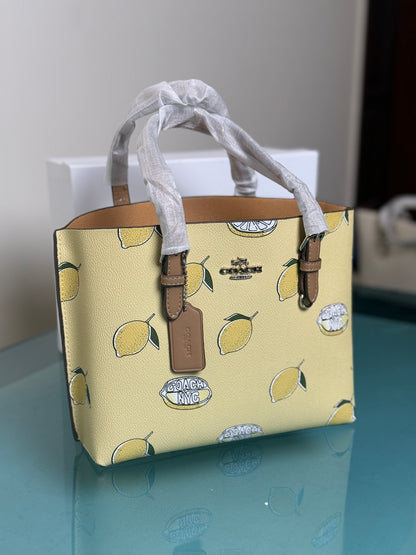 Coach Mollie 25 Tote Bag-Master Series With Box Packaging.