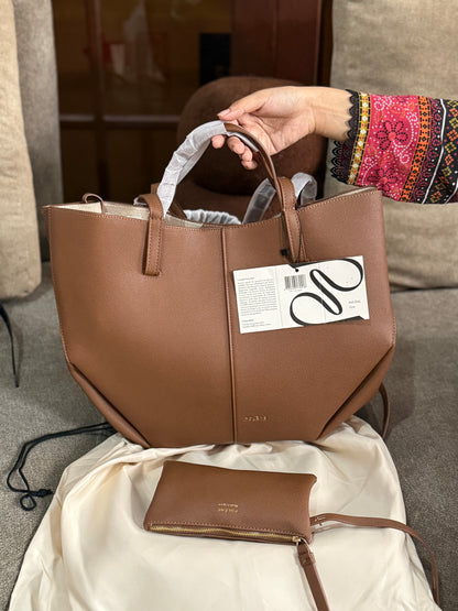 Pólene Cyme Textured edition tote Bag! AAA TOP QUALITY With Folding Box