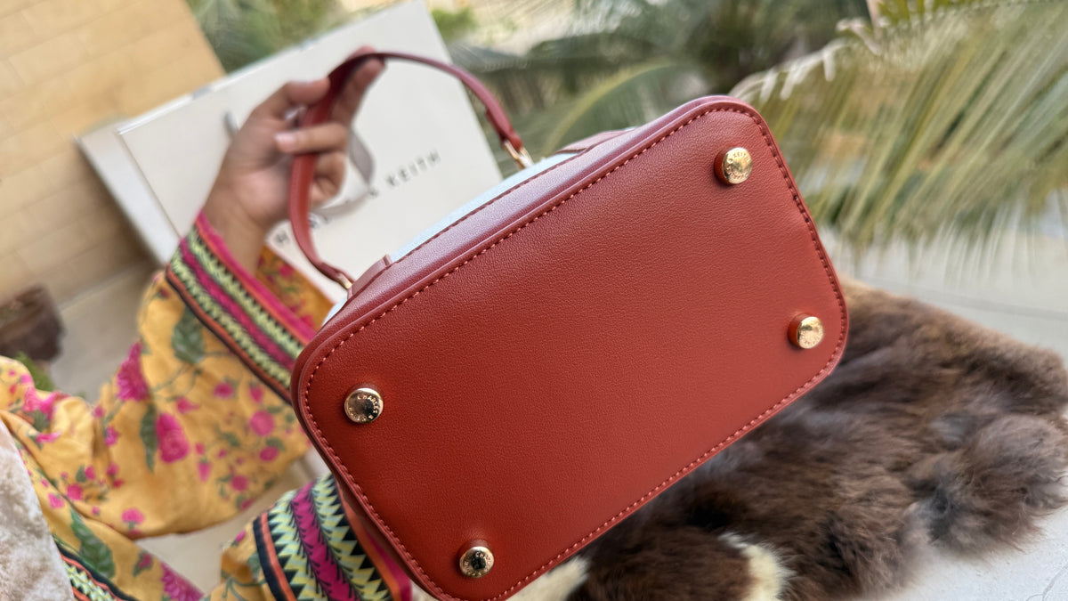 Charles & Keith Scottie Bucket Bag-Master Plus Series-With Paper Bag